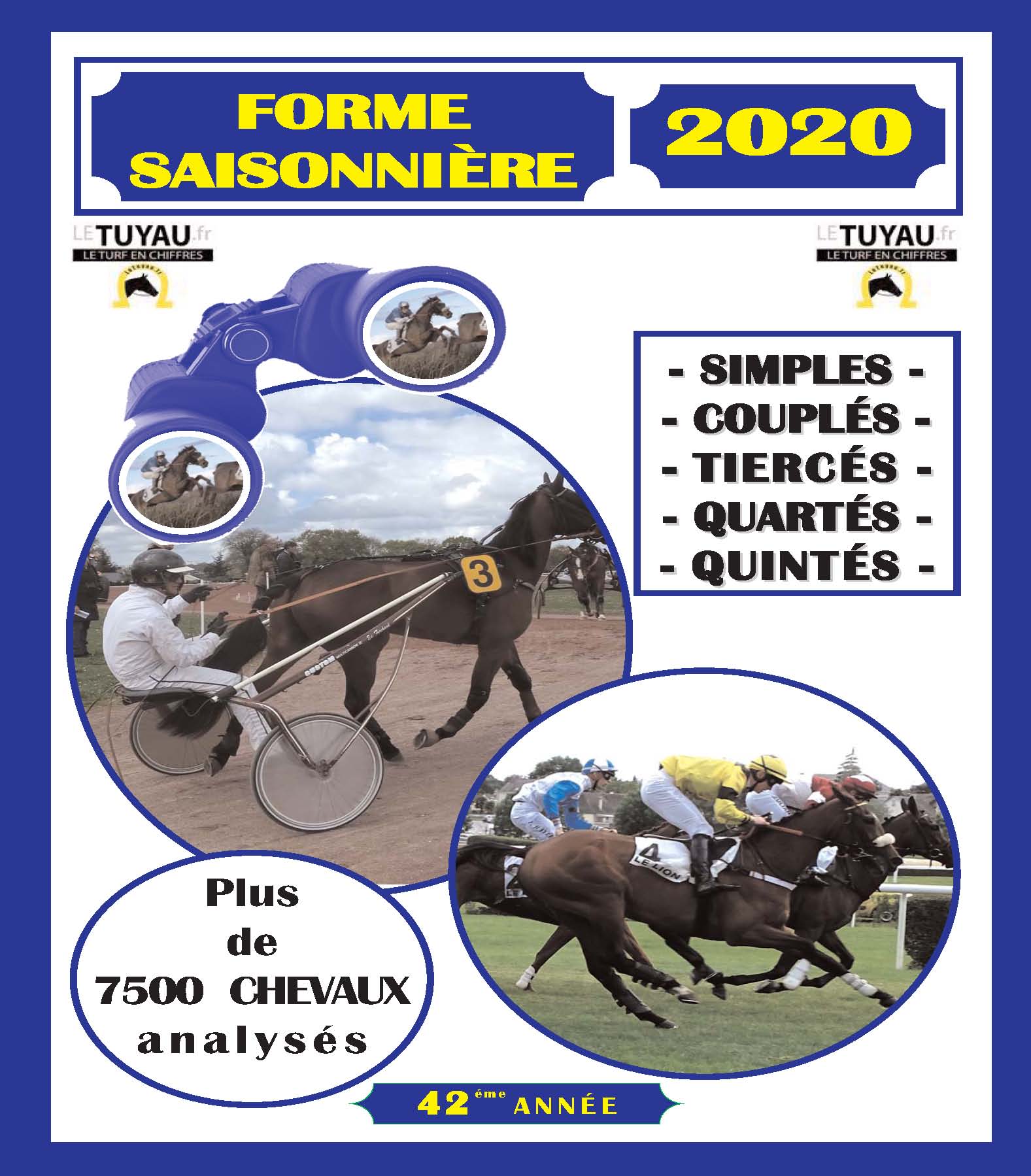 La Forme Saisonnière 2016 - Livre notation hippique pour Turfiste